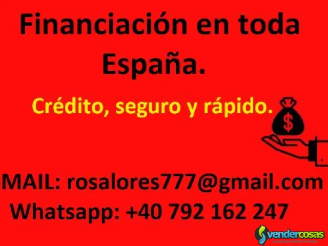 LA MEJOR OFERTA DE PRÉSTAMO. - Malla, Cataluña - Vender Cosas_id25758-1