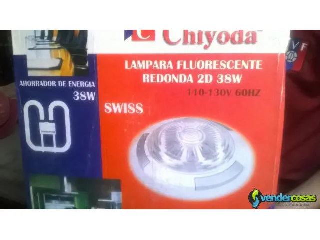 Lamparas fluorescente 2d 38w 1