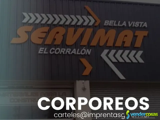 Letras Corpóreas en Polyfan Personalizadas  - San Miguel, Buenos Aires - Vender Cosas_id25699-3