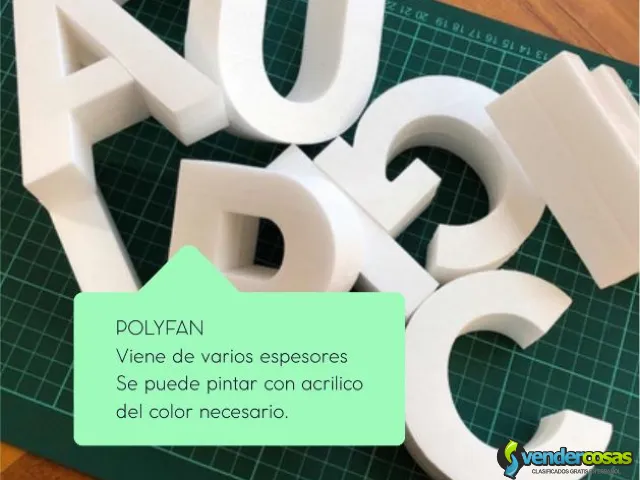 Letras Corporeas Para Carteleria - San Miguel, Buenos Aires - Vender Cosas_id25987-2