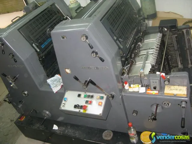 Maquina impresora heidelberg modelo gto 52-2  año 1997 3