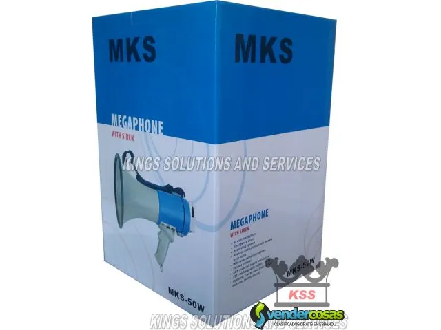 Megafono 50w. recargable peru – kings solutions  4