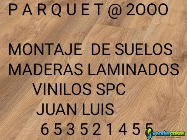 montador de suelos de maderas laminados vinilos spc - sevilla - Vender Cosas_id26032-1