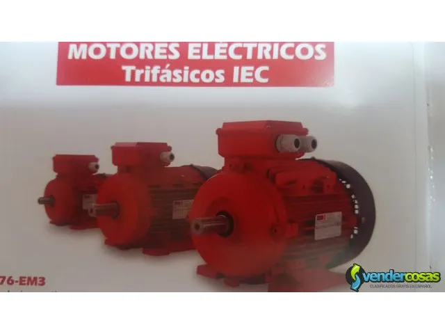 Motores industriales:   motores electricos  1