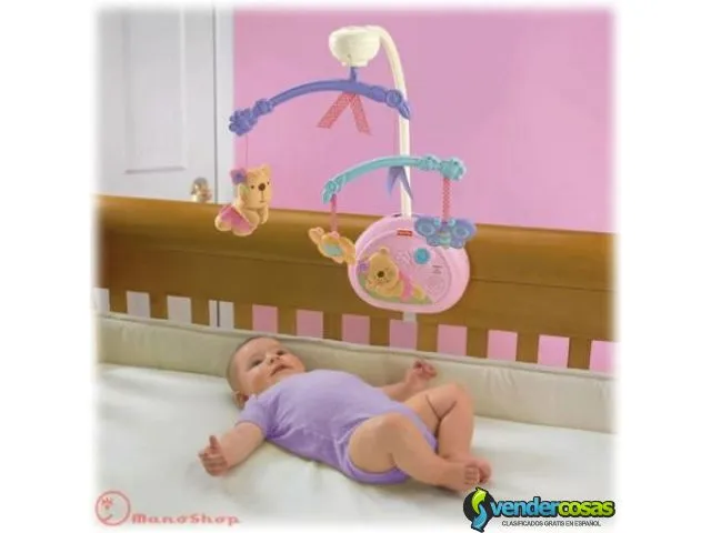 Movil musical fisher-price sleepytime 3