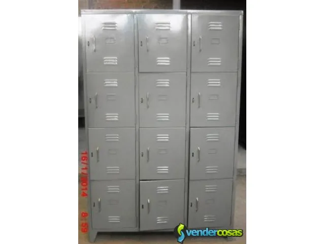 Muebles metálicos locker guardarropas  1
