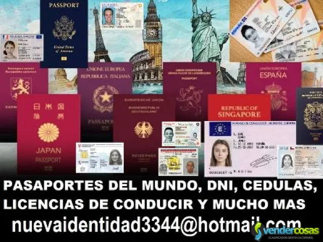 NECESITAS DOCUMENTOS? DNI PASAPORTE Y MAS - Barrio Ciudad Lineal, Madrid - Vender Cosas_id25832-1