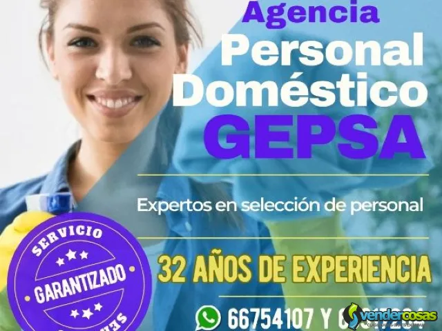 Niñeras y Empleadas del Hogar GEPSA, 32 años de experiencia - Ciudad de Guatemala - Vender Cosas_id25397-1