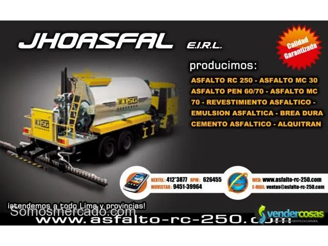 Obras civiles -asfalto imprimacion -asfalto liquido compre seguro 1