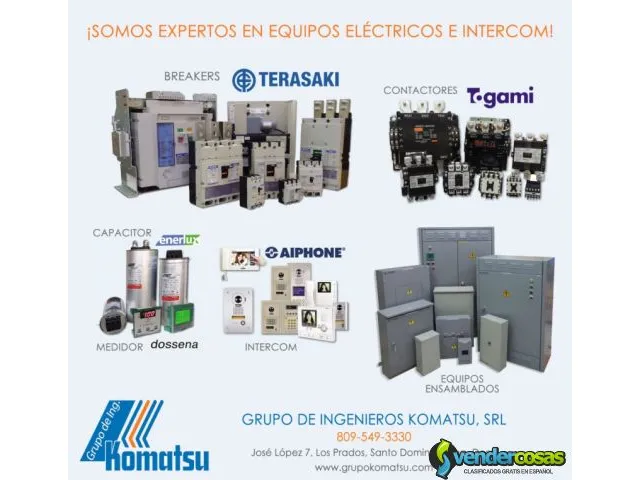 Oferta en air circuit breakers terasaki – grupo 4