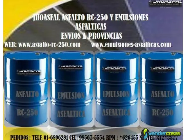 Oferta ilimitada de emulsion cationica con polimeros 1