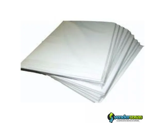 Paquete 100 hojas tamaño a3 papel sublimaciòn 1