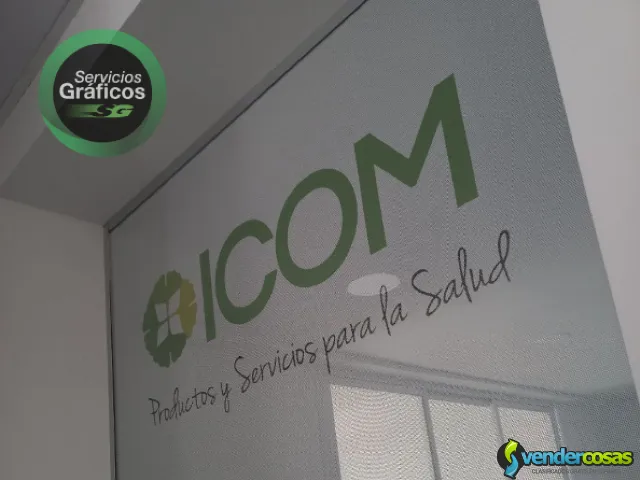 Ploteo Con Microperforado - San Miguel, Buenos Aires - Vender Cosas_id25287-2