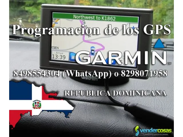 Programacion del garmin, dominicana 1
