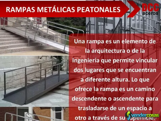 RAMPAS METÁLICAS PEATONALES  - Comas, Lima - Vender Cosas_id24947-1