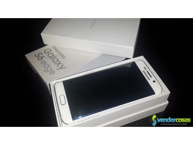 Samsung galaxy s6 edge 64 gb blanco perla - desbloqueado 1