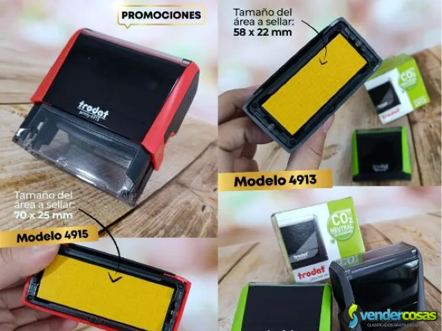 sellos de goma personalizados - San Miguel, Buenos Aires - Vender Cosas_id25407-1