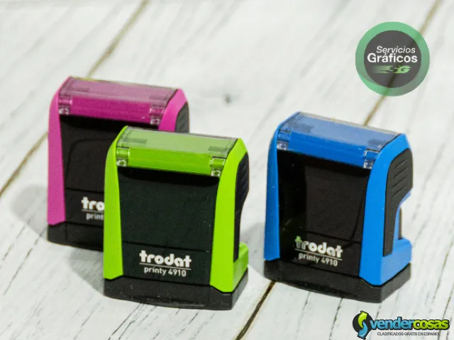 Sellos Personalizados Automaticos Trodat  - san miguel  - Vender Cosas_id25262-2