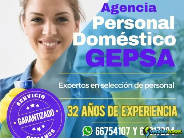 Servicio de Empleadas del Hogar GEPSA, 32 años - Guatemala - Vender Cosas_id25326-1