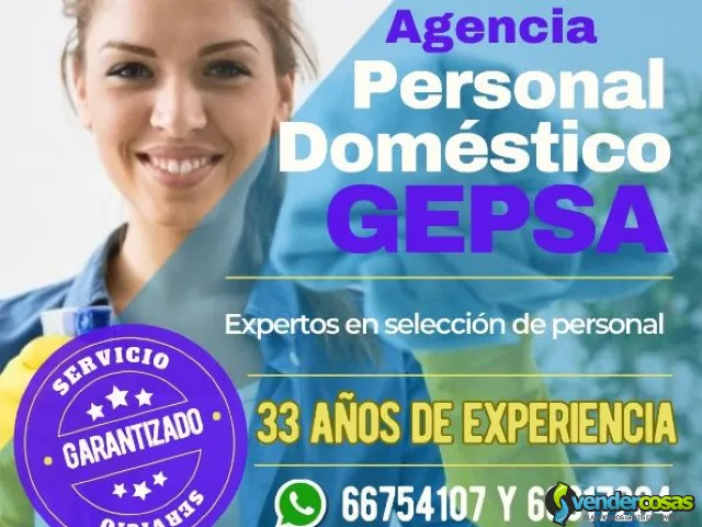 Servicio de Empleadas del Hogar GEPSA, 33 años - Guatemala - Vender Cosas_id25661-1
