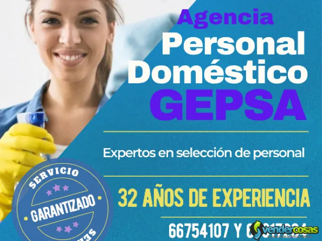Servicio de Empleadas Domésticas GEPSA, 32 años - Ciudad Guatemala - Vender Cosas_id25217-1