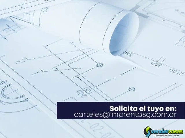 Servicio De Impresion De Planos  - San Miguel, Buenos Aires - Vender Cosas_id25395-1