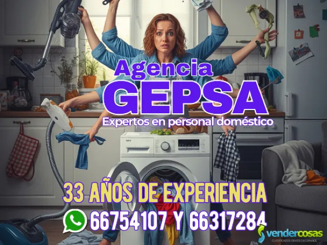 ¿Sin Empleada?. Agencia GEPSA, 33 años - Ciudad Guatemala - Vender Cosas_id25763-1