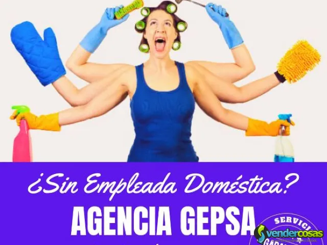 ¿Sin Empleada Doméstica? Agencia GEPSA, 33 años - Ciudad de Guatemala - Vender Cosas_id25713-1