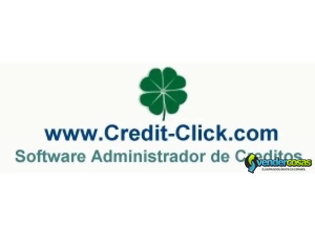Software para administracion de creditos credit-click 2015 1