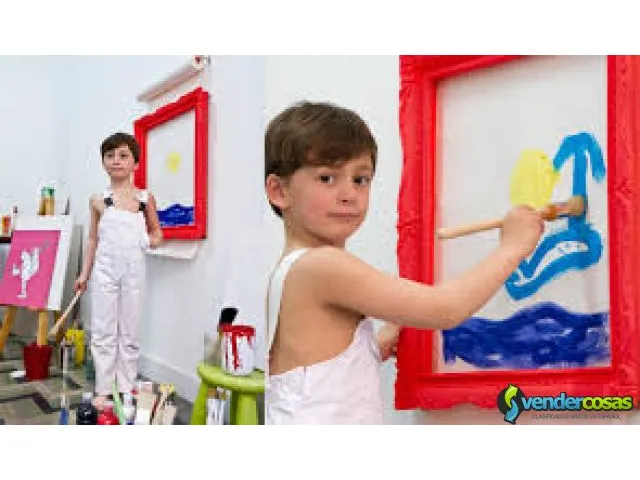 Taller de pintura y manualidades para niños y jove 1
