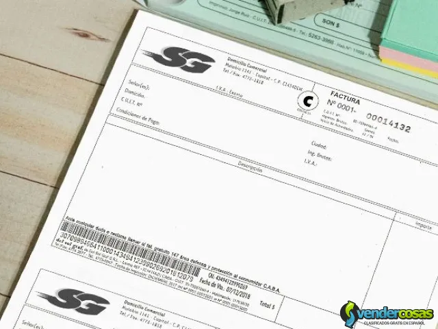 Talonarios Personalizados ARCA - San Miguel, Buenos Aires - Vender Cosas_id25935-3