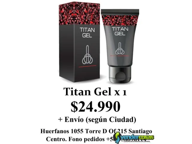 Titan gel original $24990 envio a todo chile  1