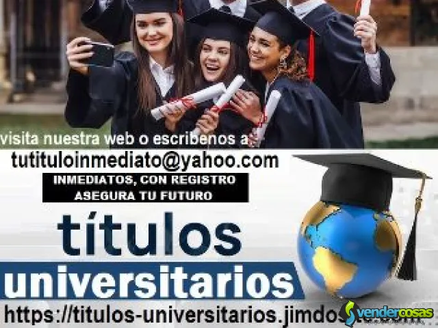 TITULOS UNIVERSITARIOS DE TODA ESPAÑA - Barcena Mayor, Cantabria - Vender Cosas_id26027-1