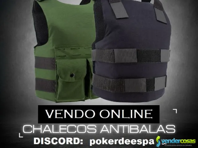 VENDEMOS CHALECOS ANTIBALAS TODO PERU - Barbate, Andalucía - Vender Cosas_id25843-1