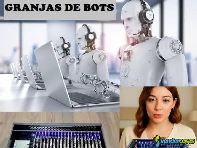 VENDO GRANJAS DE BOTS ENVIOS A CUALQUIER PAIS - Barrio Ciudad Lineal, Madrid - Vender Cosas_id25813-1