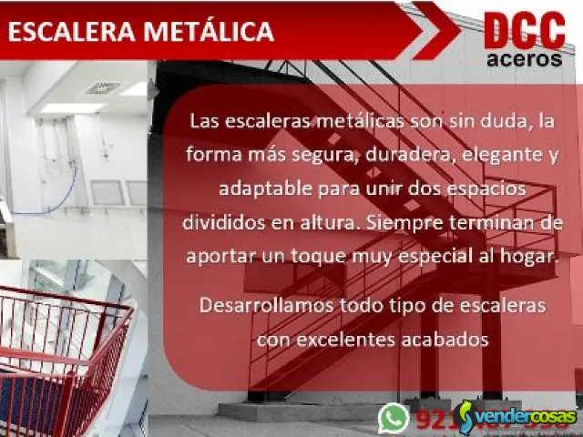 VENTA DE ESCALERAS METÁLICAS INDUSTRIALES  - Comas, Lima - Vender Cosas_id24826-1