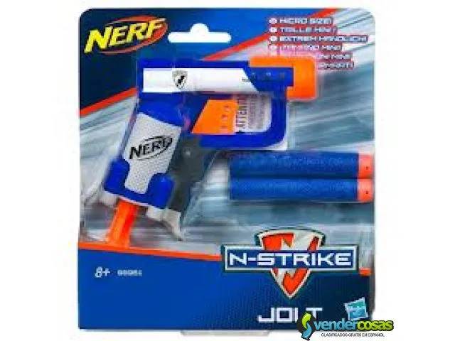 Venta de pistolas de juguetes nerf n strike strongarm 3