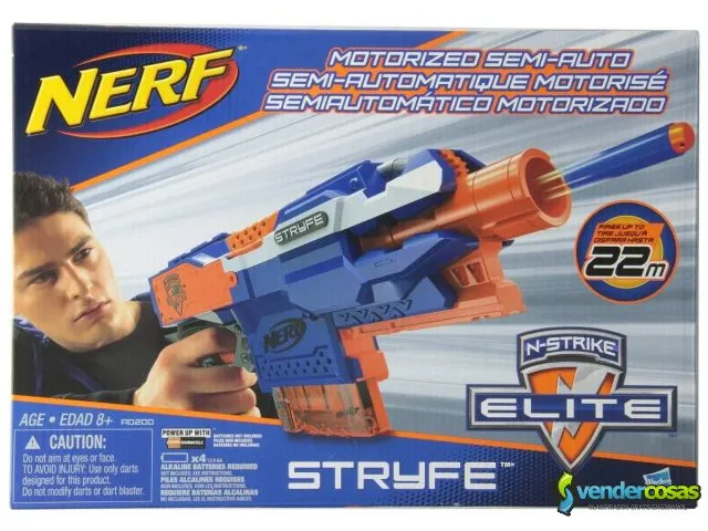 Venta de pistolas de juguetes nerf n strike strongarm 4