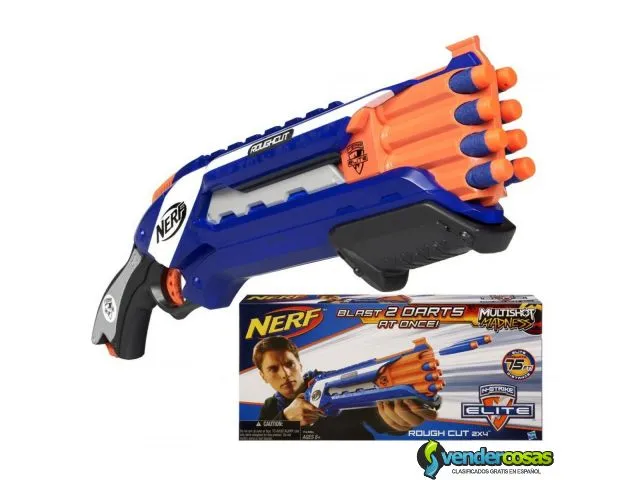 Venta de pistolas de juguetes nerf n strike strongarm 7