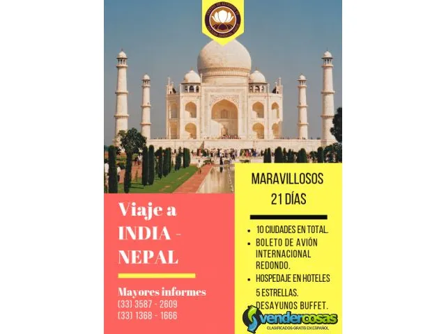 Viaje a india y nepal: 21 o 14 días  1