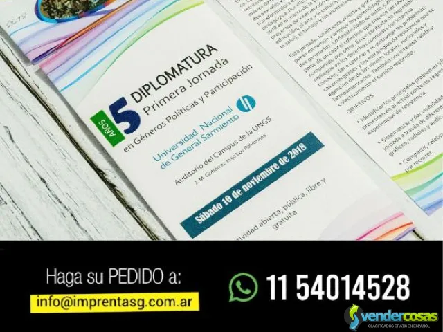 Volantes Con Diseño Personalizado - San Miguel, Buenos Aires - Vender Cosas_id25366-2