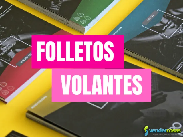 Volantes Folletos Personalizados - San Miguel, Buenos Aires - Vender Cosas_id25295-1
