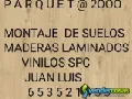 colocacion de suelos laminados