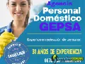 Empleadas Domésticas Garantizadas, Agencia GEPSA, 31 años
