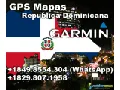 Garmin, descargar mapas gps dominicana
