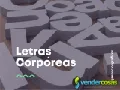 Letras Corporeas Para Carteleria