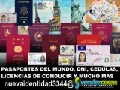 LICENCIA DE CONDUCIR, DNI Y PASAPORTES EUROPA, AMERICA Y MAS