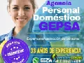Servicio de Empleadas del Hogar GEPSA, 33 años