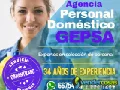 Servicio Doméstico Garantizado, Agencia GEPSA, 34 años
