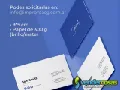 Tarjetas de visitas profesionales personalizadas